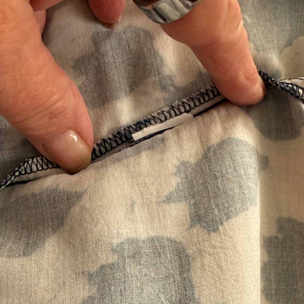 NATURAL LIFE Blue Patterned Maxi Dress - Picture 12 of 15